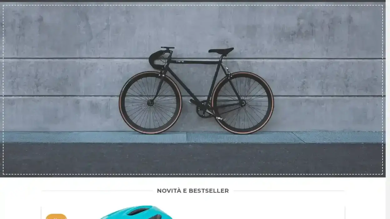 Screenshot of Non-Delivery scam website Ufficialebiciclette.com