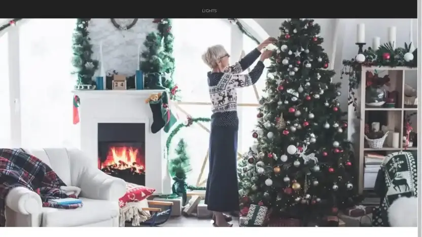 Screenshot of Non-Delivery scam website Uk-christmas.com