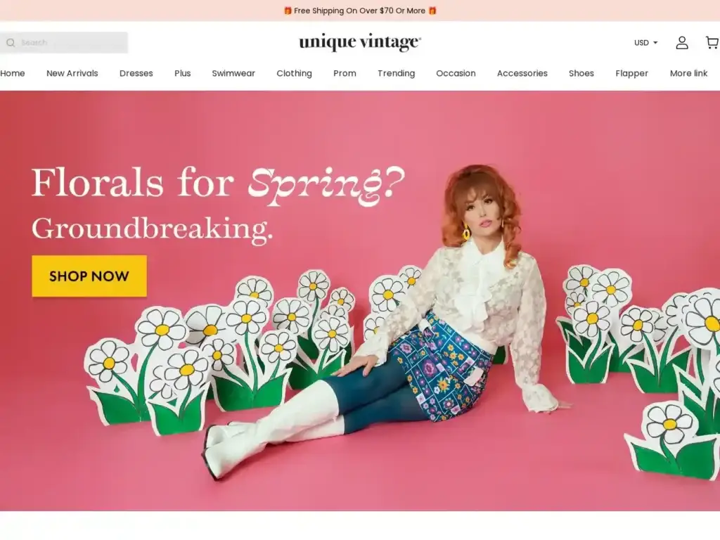 uniquevintagesale-store Alternative Text
