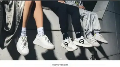 Screenshot of Fashion scam website Uomodonnamoda.com