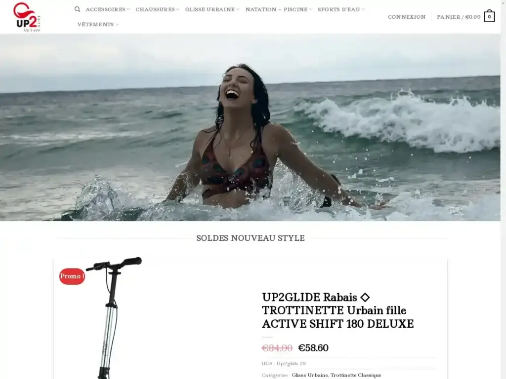 up2glidesolde-com Alternative Text