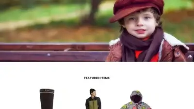 Screenshot of Fashion scam website Upgradeburton.com