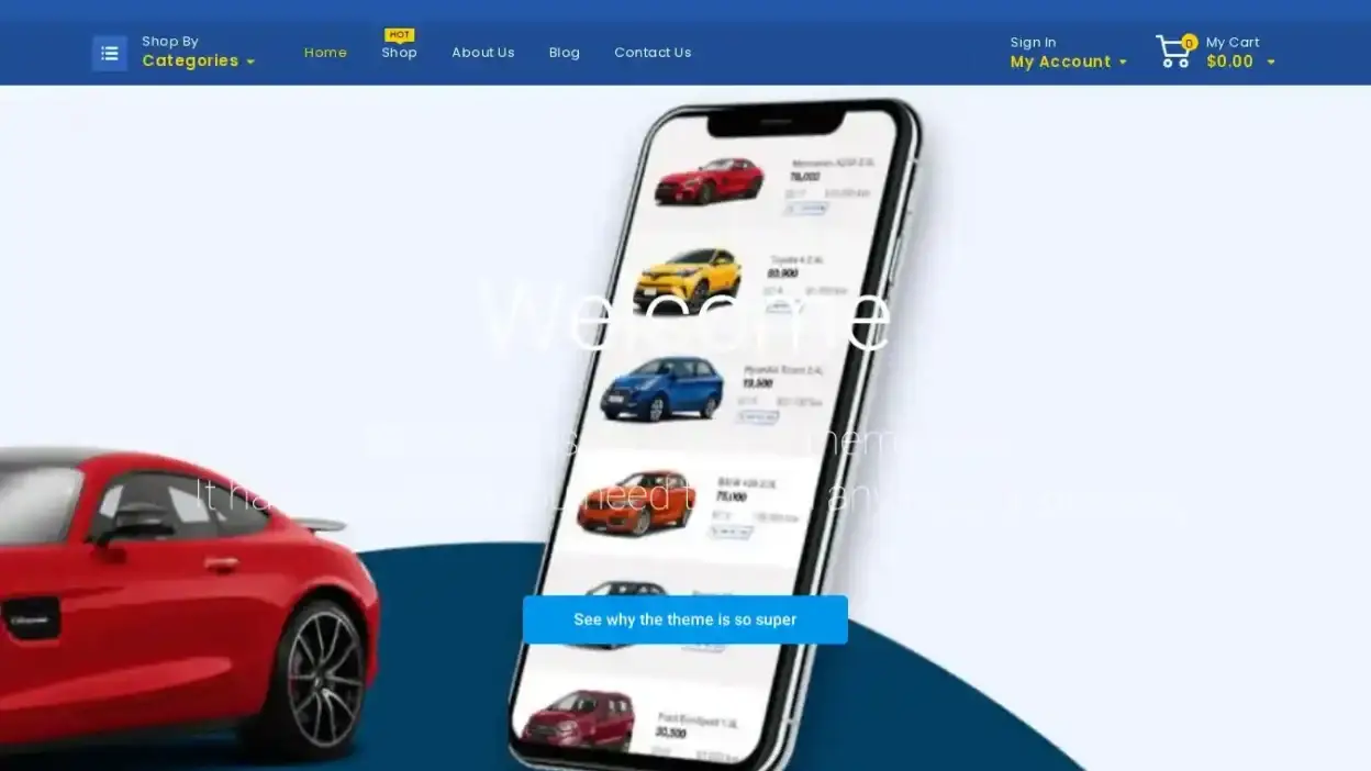 Screenshot of Automobile scam website Usedcarsdealershipnearme.com