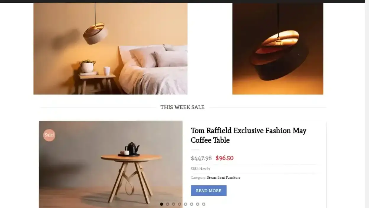 Screenshot of Non-Delivery scam website Ushomemodern.com