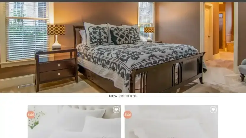 Screenshot of Non-Delivery scam website Usoffhomeware.com