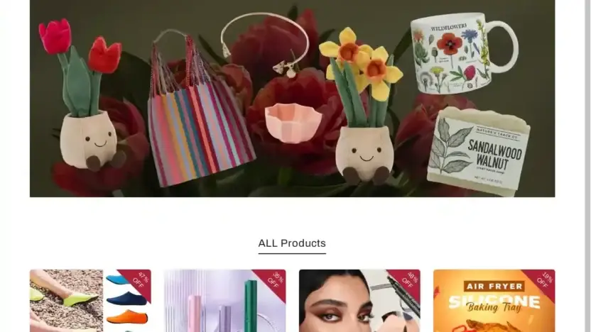 Screenshot of Non-Delivery scam website Uspoststampsshop.com