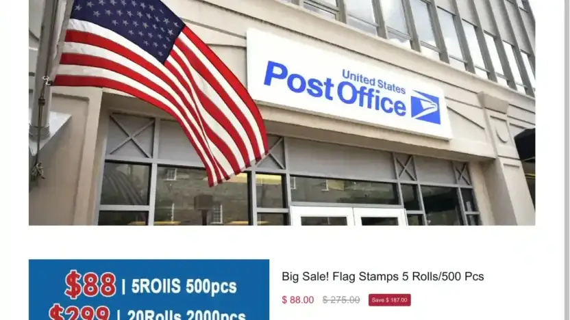 Screenshot of Non-Delivery scam website Ustamphoma.com