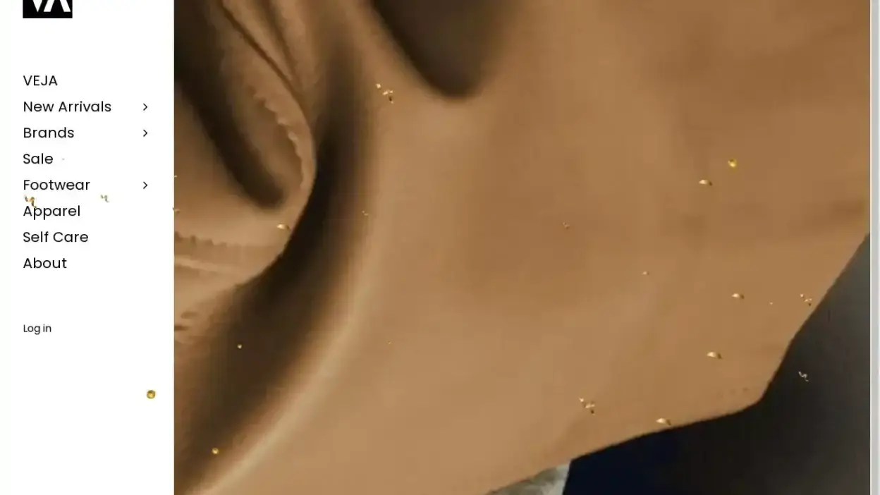 Screenshot of Non-Delivery scam website Veiashoe.com