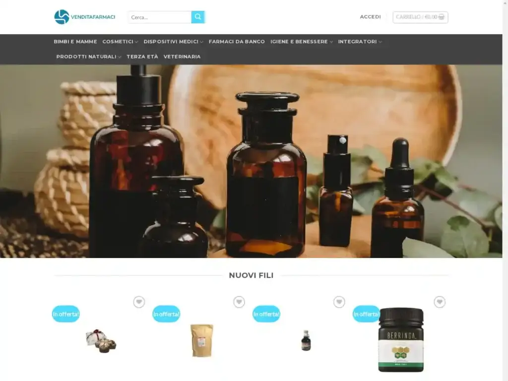venditafarmaci-com Alternative Text