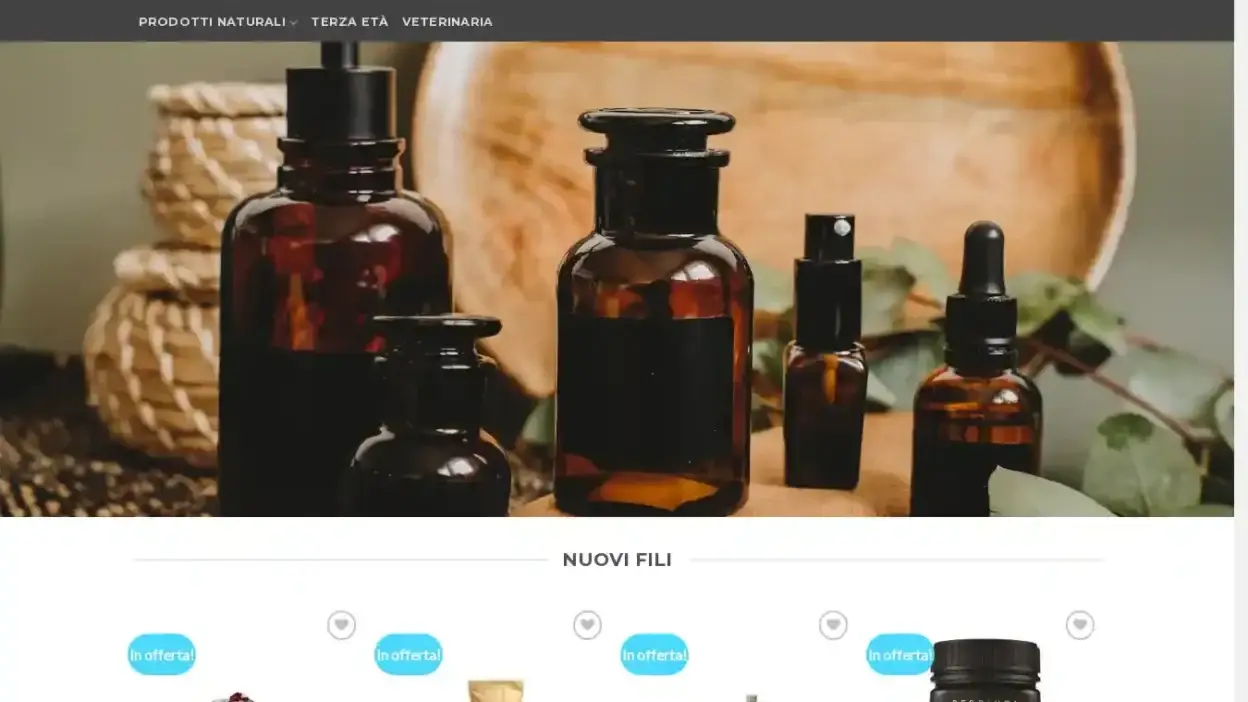 Screenshot of Non-Delivery scam website Venditafarmaci.com