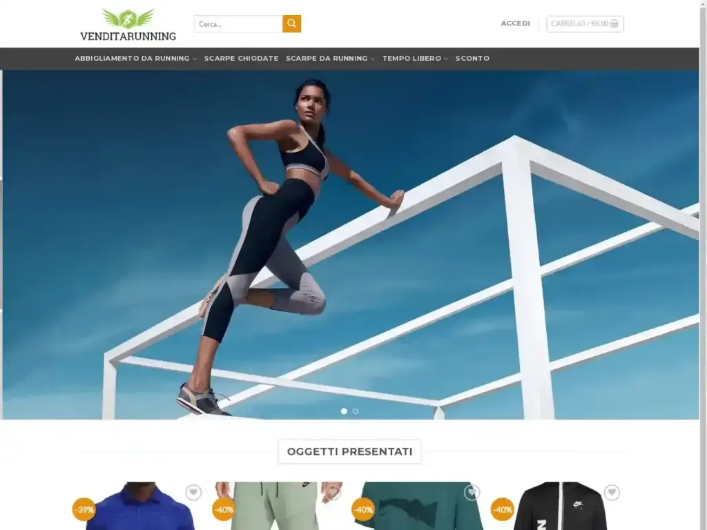 venditarunning-com Alternative Text