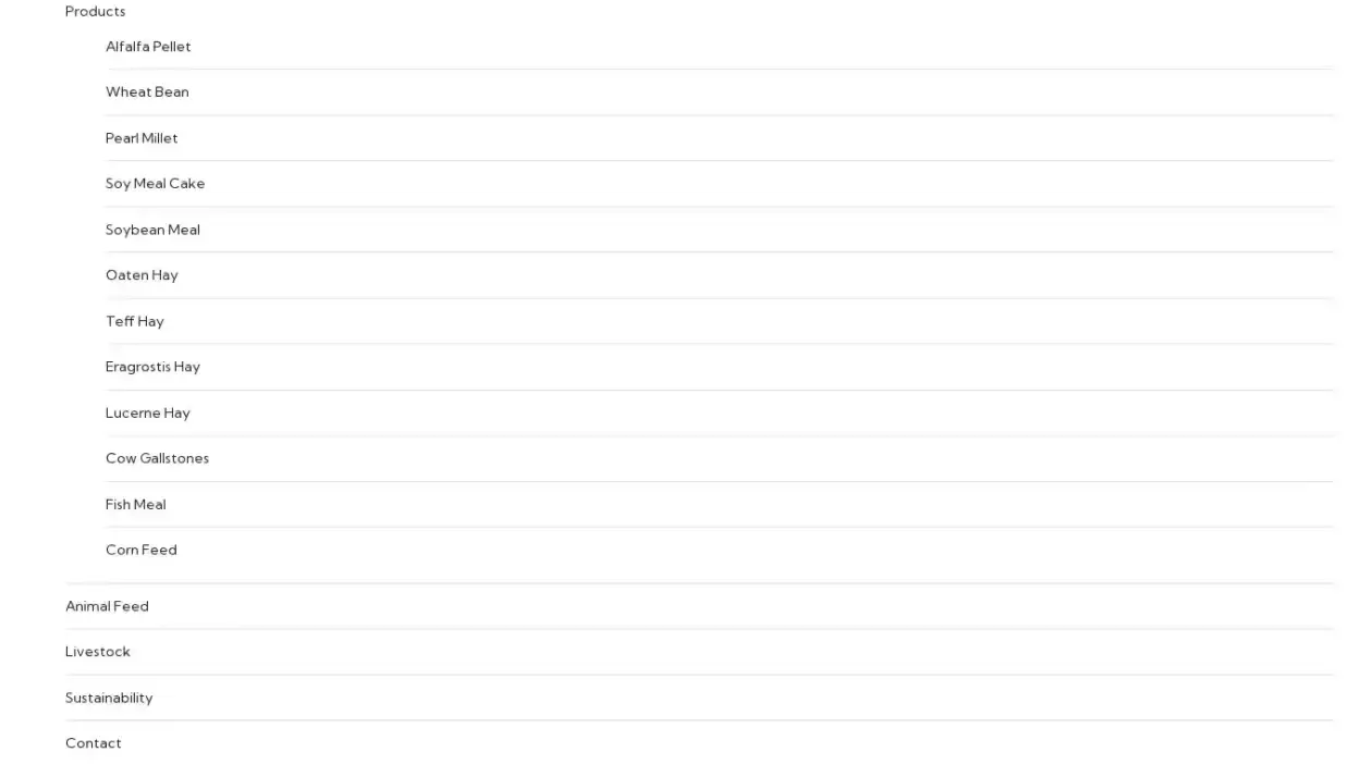 Screenshot of Non-Delivery scam website Vhmanimalfeed.com