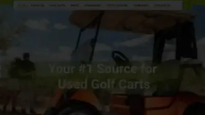 Screenshot of Non-Delivery scam website Villageselitegolfcarts.com