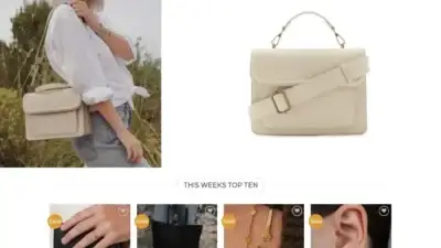 Screenshot of Non-Delivery scam website Violethamdenjewelry.com