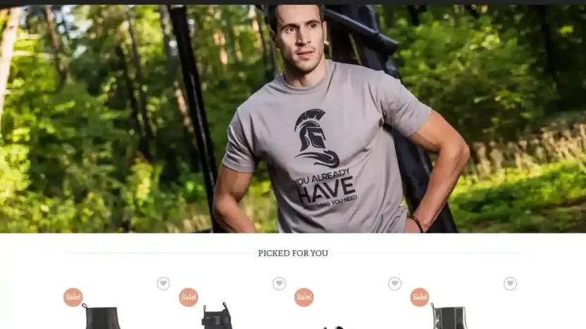 Screenshot of Fashion scam website Vogueretailus.com