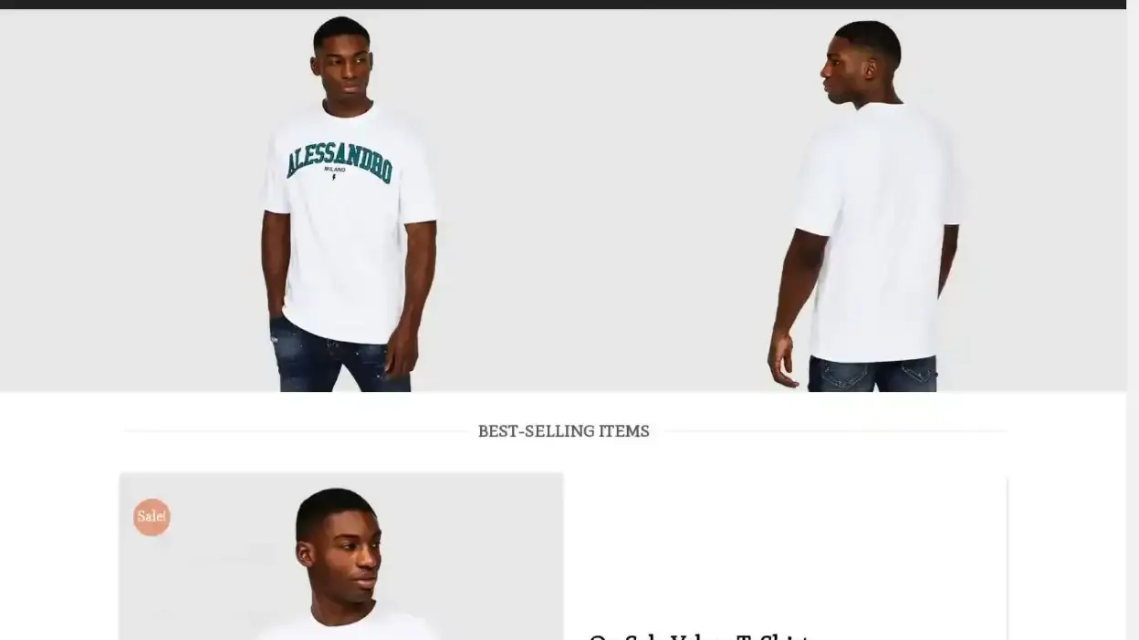 Screenshot of Non-Delivery scam website Voguestorenew.com