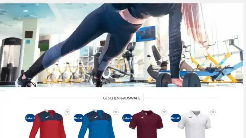 Screenshot of Non-Delivery scam website Volleyballjoma.com