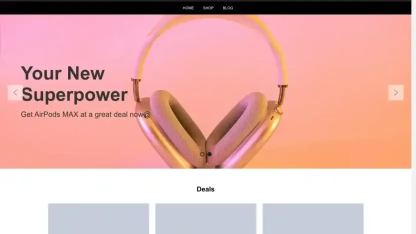 Screenshot of Non-Delivery scam website Walnutgoodthing.com