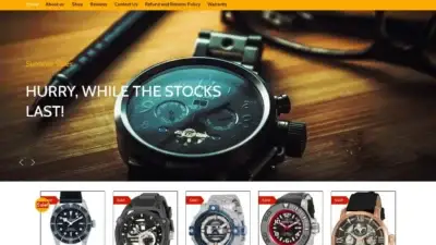 Screenshot of Non-Delivery scam website Watchwaveau.com