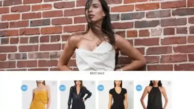 Screenshot of Fashion scam website Wearemporium.com