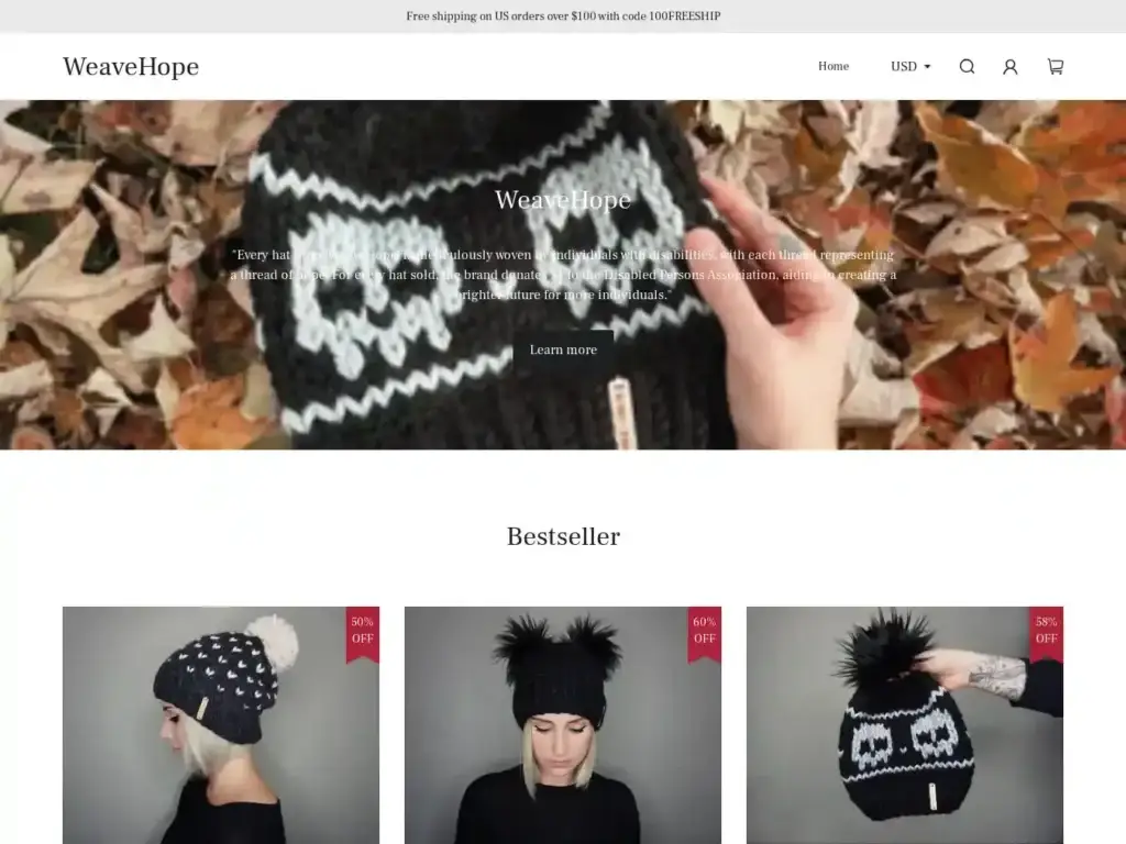 weavehope-shop Alternative Text