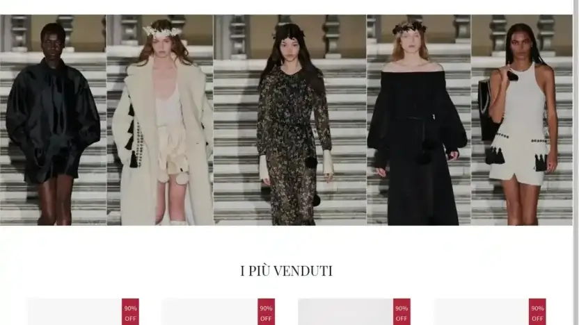 Screenshot of Non-Delivery scam website Weekendmaxmarait.shop