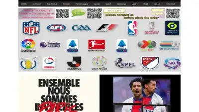 Screenshot of Non-Delivery scam website Wholesale-soccer-shirt.com