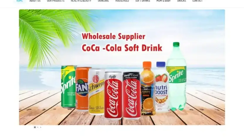 Screenshot of Non-Delivery scam website Wholesalesupercenters.com