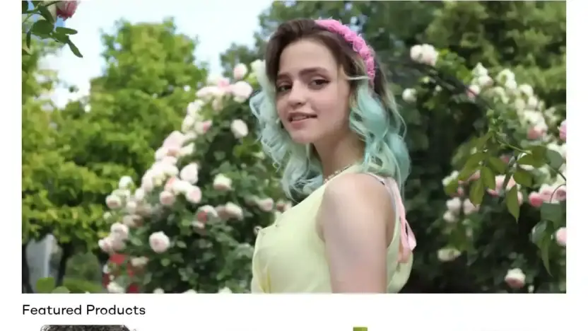 Screenshot of Non-Delivery scam website Wigsindirect.com