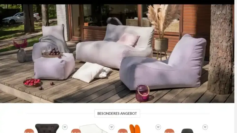 Screenshot of Non-Delivery scam website Wohnde.com