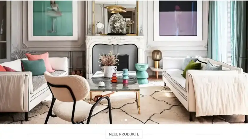 Screenshot of Non-Delivery scam website Wohnrabatt.com