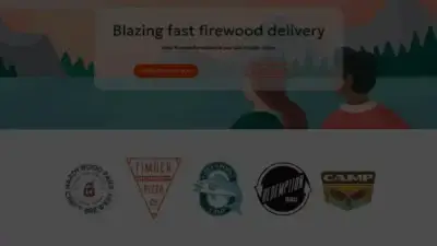 Screenshot of Non-Delivery scam website Woodllama.com