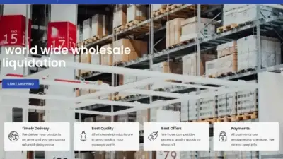 Screenshot of Liquidation scam website Worldwidewholesaleliquidation.com