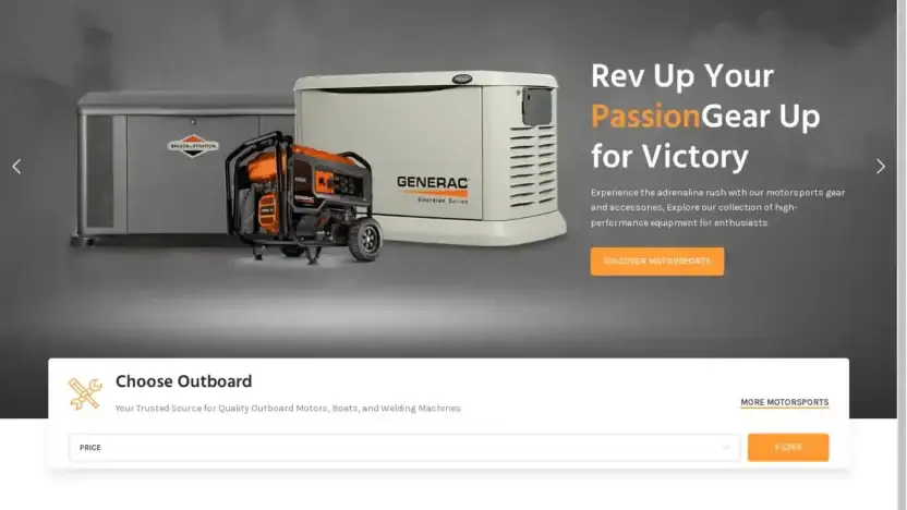 Screenshot of Automobile scam website Xfactorengines.com