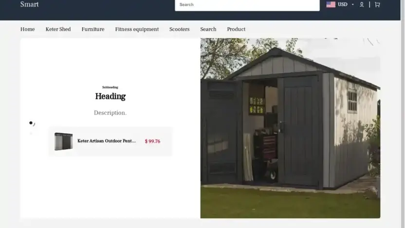 Screenshot of Non-Delivery scam website Xitopuk.shop