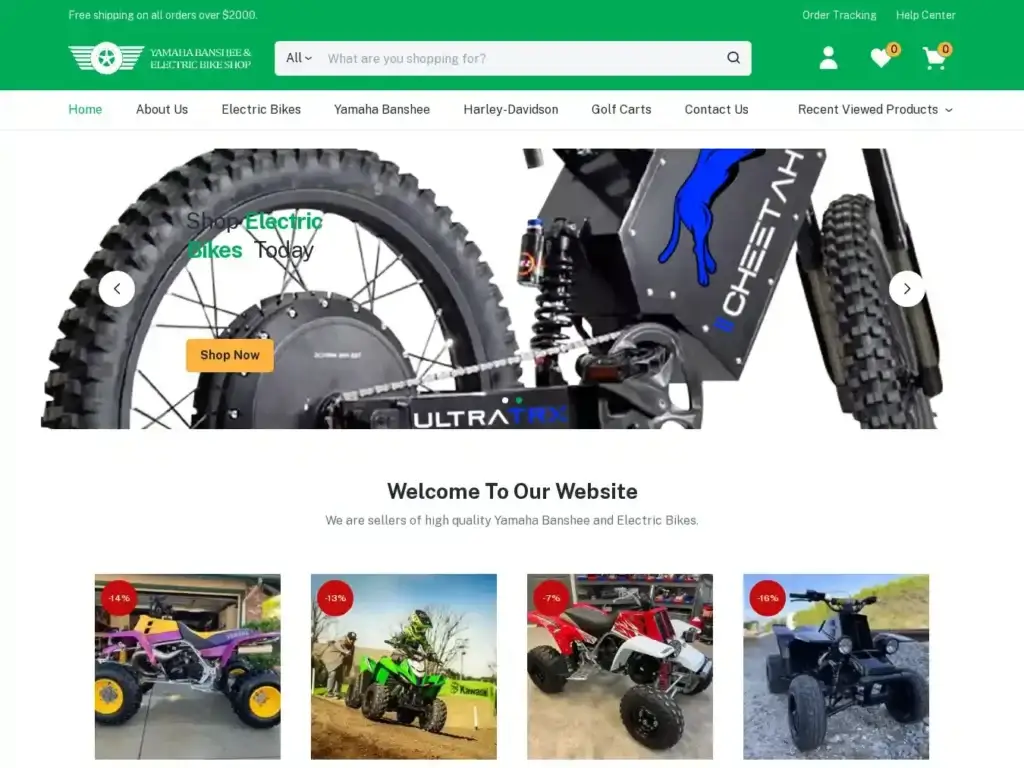 yamahabansheeandelectricbikeshop-com Alternative Text