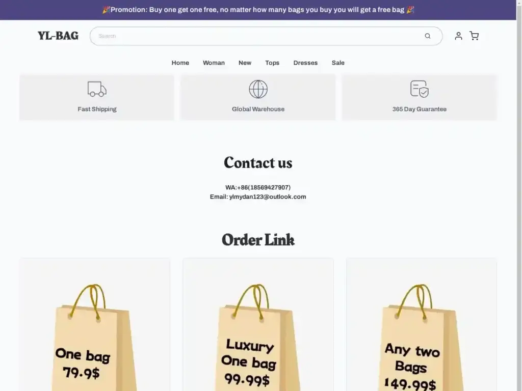 ylbag-store Alternative Text