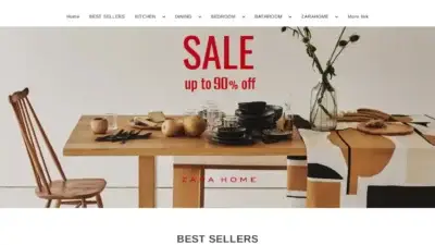 Screenshot of Non-Delivery scam website Zabahomevip.com