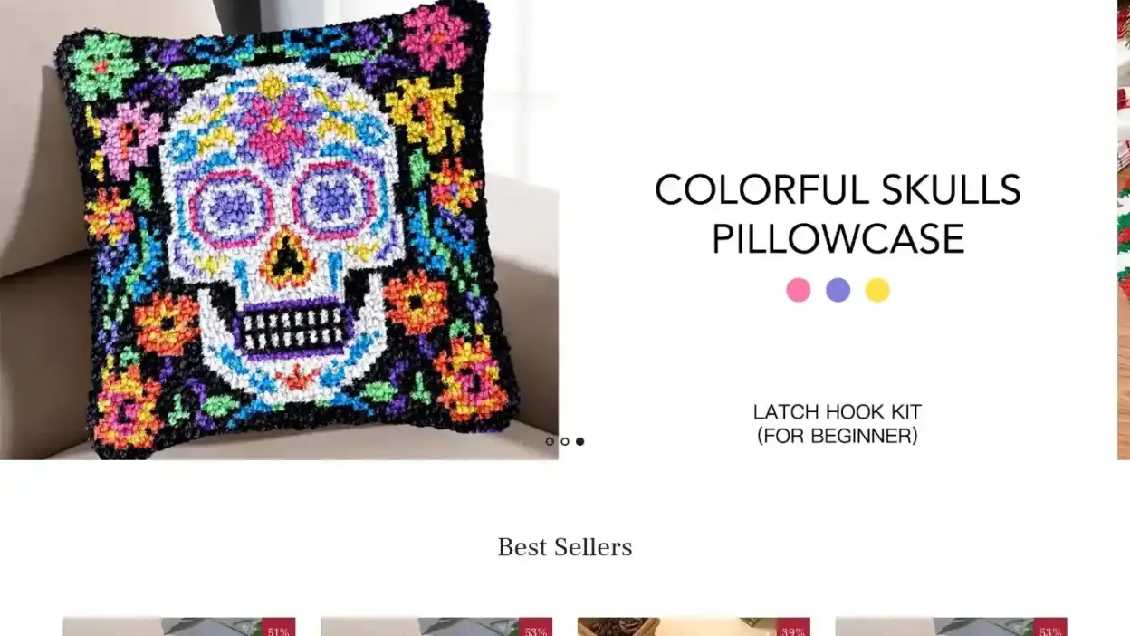 Screenshot of Non-Delivery scam website Zachpry.shop