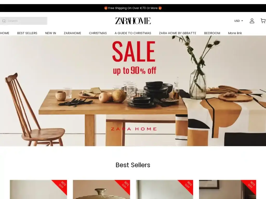 zarahomeofferssale-com Alternative Text