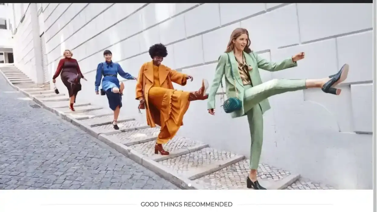 Screenshot of Non-Delivery scam website Zignfashion.com