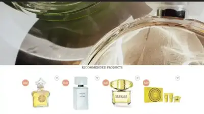 Screenshot of Non-Delivery scam website Zoneperfume.com