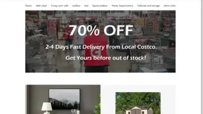 Screenshot of Non-Delivery scam website Zovesksin.site