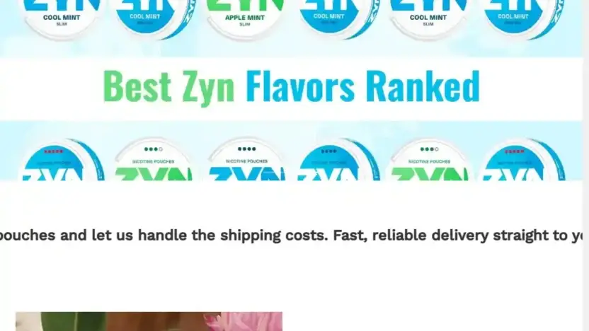 Screenshot of Non-Delivery scam website Zynrevolve.com