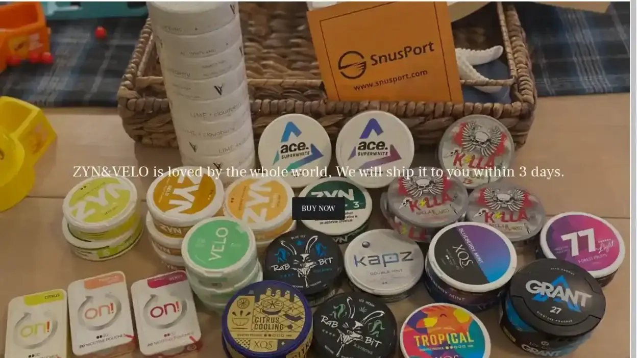 Screenshot of Non-Delivery scam website Zynvelo.com