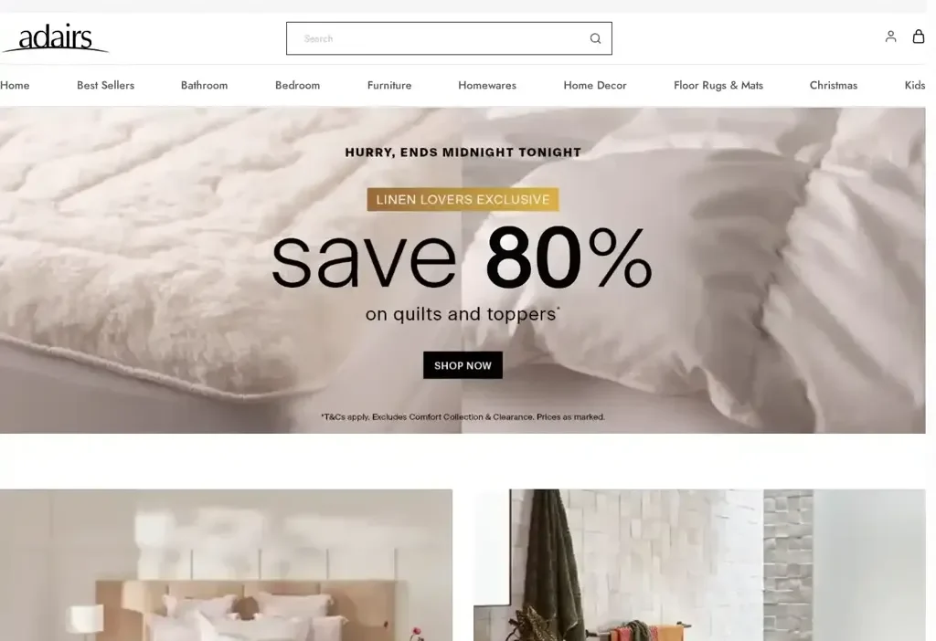 Screenshot of Non-Delivery scam website "Adalrsau.com"