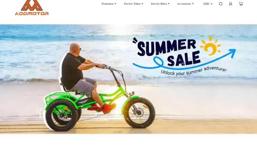 Screenshot of Non-Delivery scam website "Addmostore.shop"