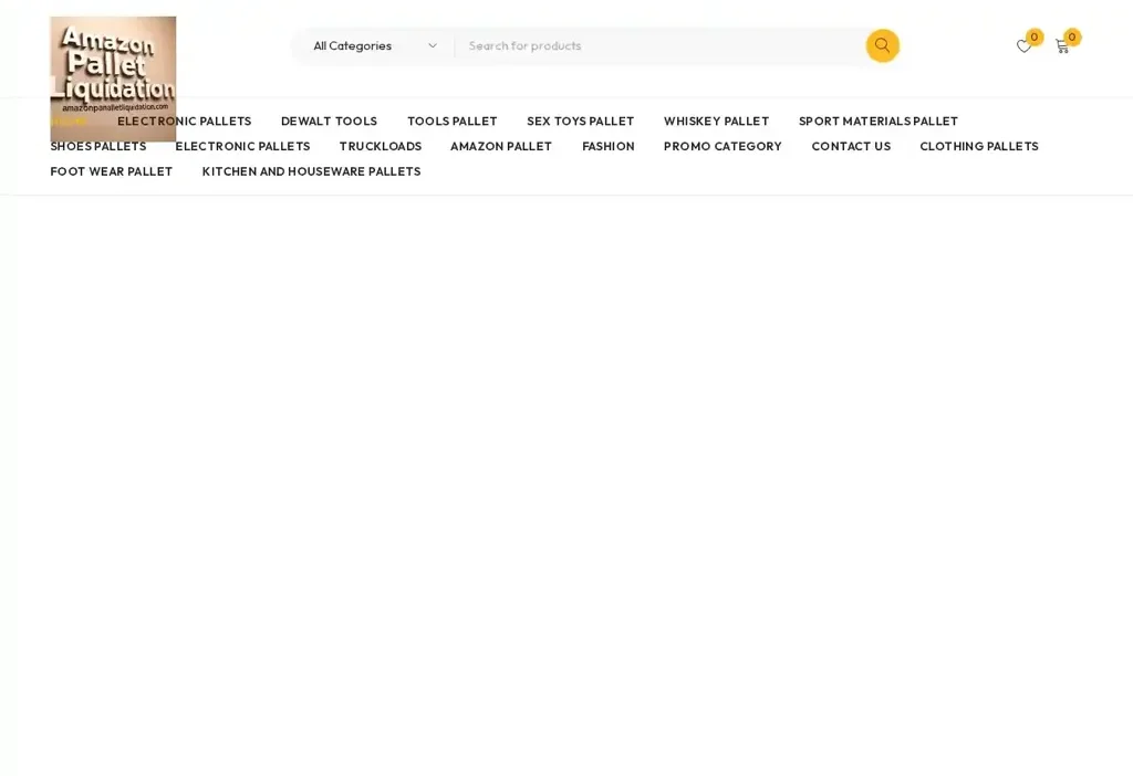 Screenshot of Liquidation scam website "Amazonpalletliquidation.com"
