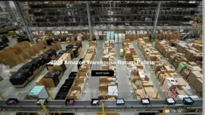 Screenshot of Non-Delivery scam website "Amzboxreturns.com"