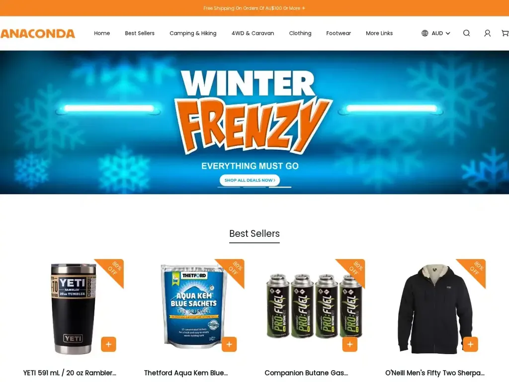 Screenshot of Non-Delivery scam website "500 Internal Server Error"
